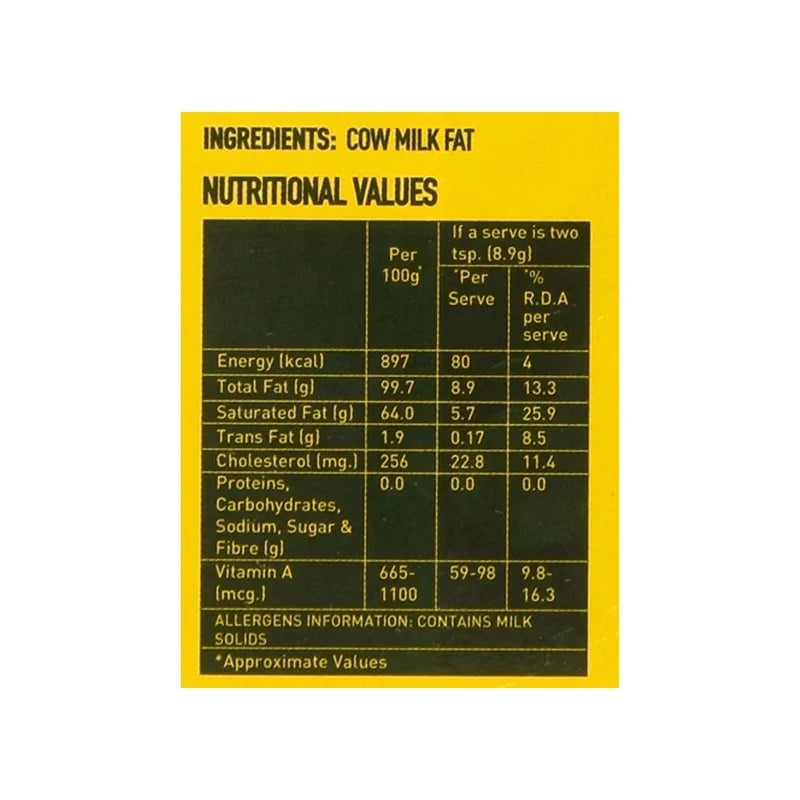 Milkfood Natural Pure Cow Ghee