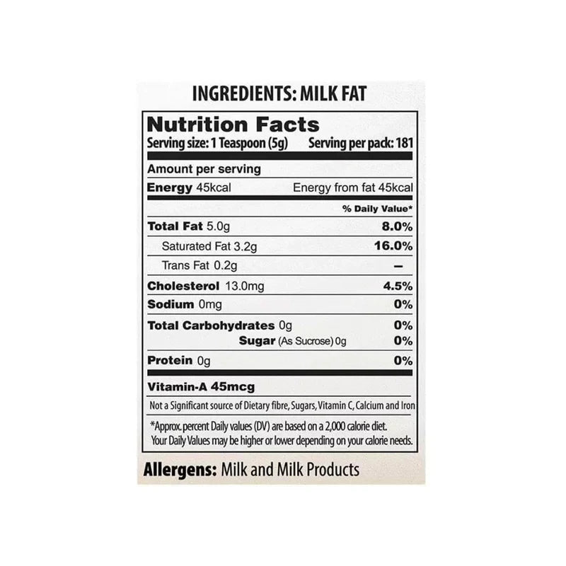 Gowardhan Pure Cow Ghee 1 L Tetra Pack